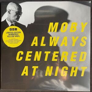 Moby Always Centered At Night Limited Yellow Vinyl, Numbered, Mute, 2024 NEW